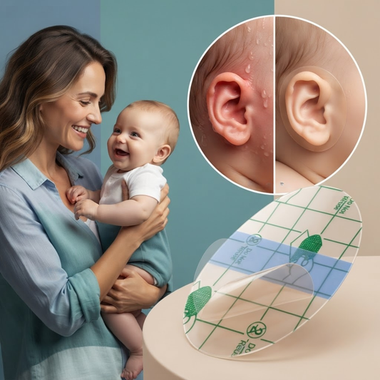 Oorsticker | Bescherm de oren van je baby binnen enkele seconden tegen waterinfecties